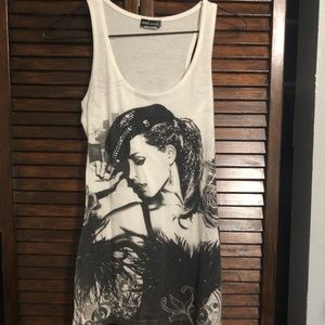 Wet seal tank top